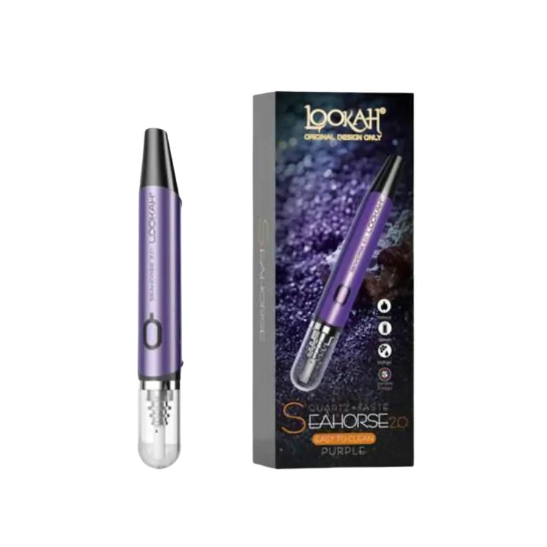 Lookah Seahorse 2.0 Wax Dab Pen - Purple