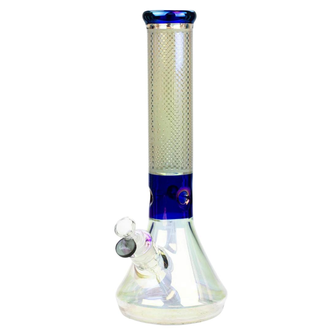 13" XTREME Glass 7 mm Glass Beaker Bong - T-Black