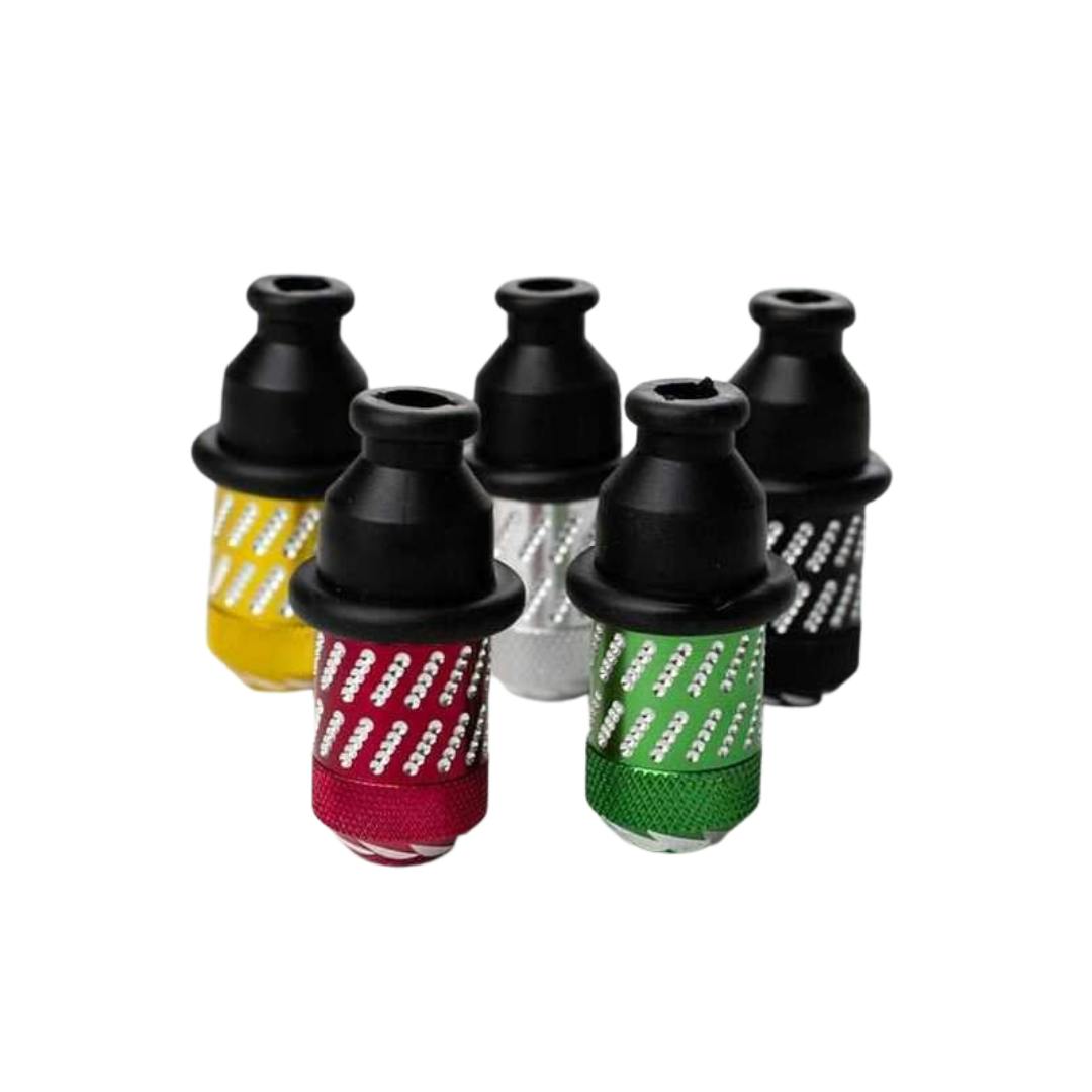 Metal Toke Pipe - Red