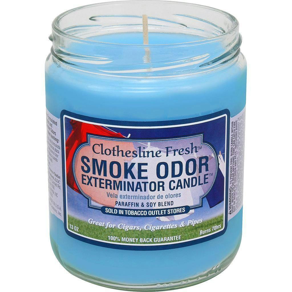 Smoke Odour Candle 13oz - Clothesline Fresh