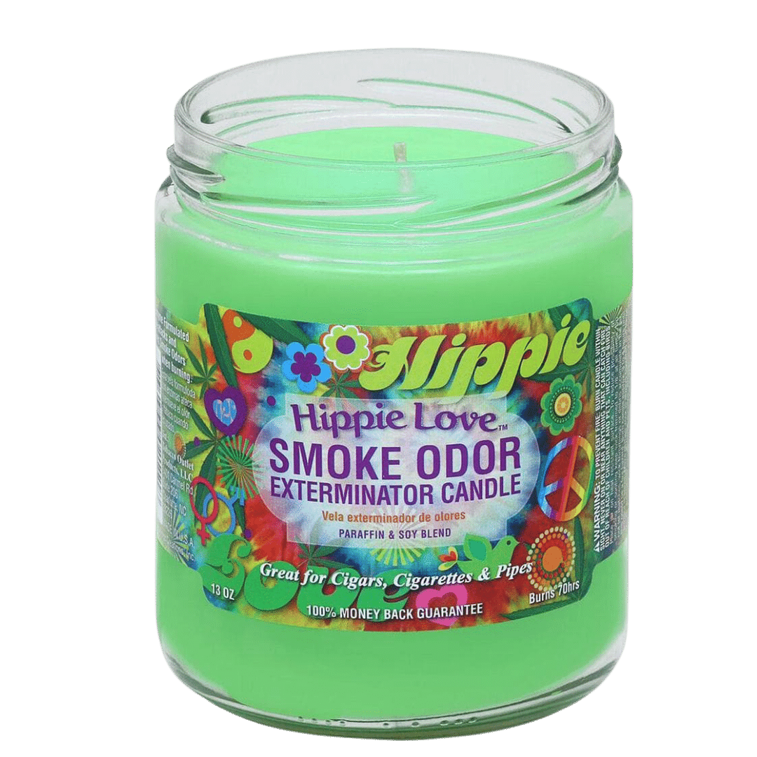 Smoke Odour Candle 13oz - Hippie Love