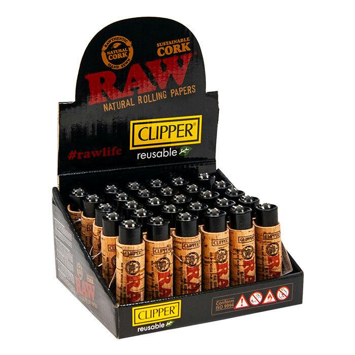 Clipper Lighter - RAW Cork Pop Cover
