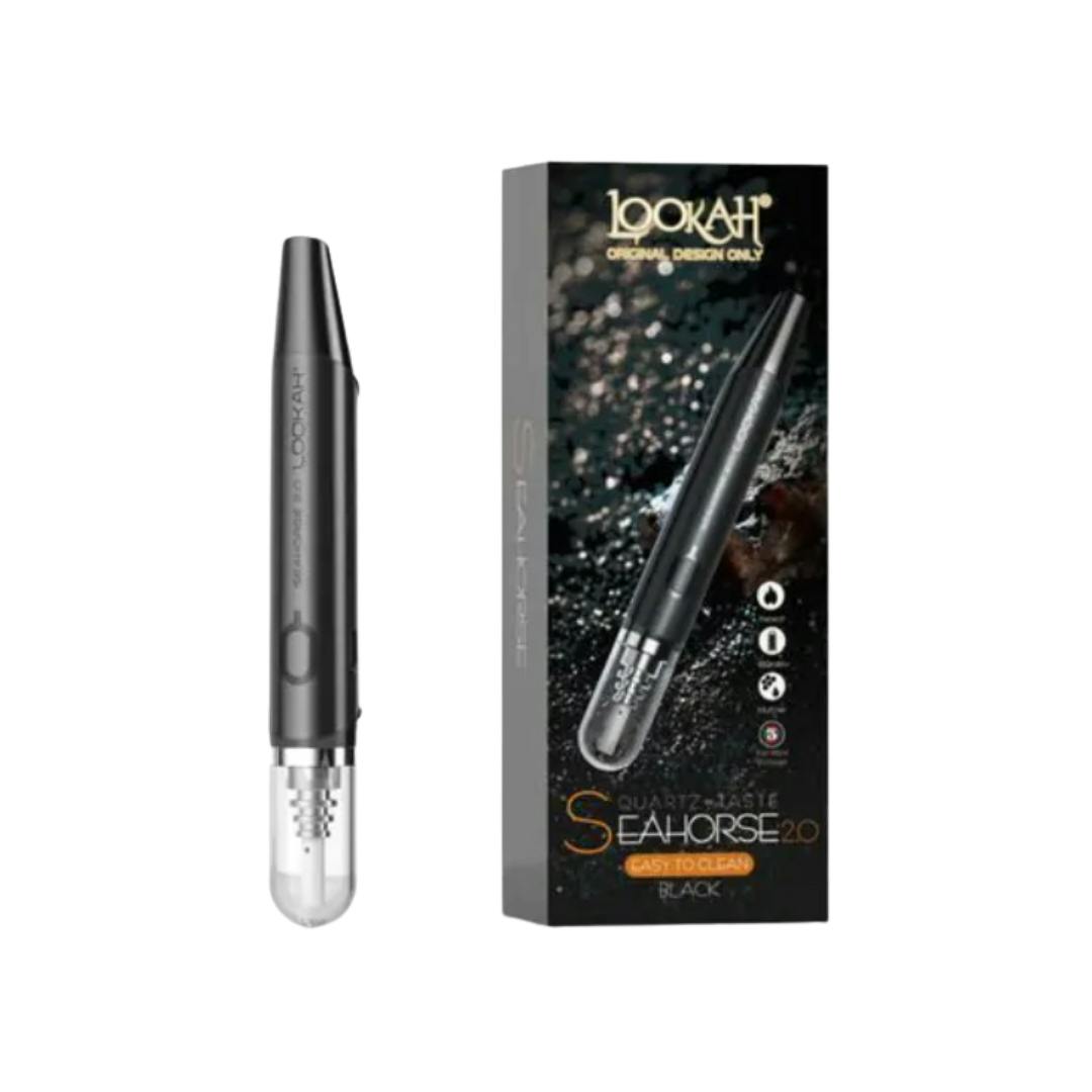 Lookah Seahorse 2.0 Wax Dab Pen - Black