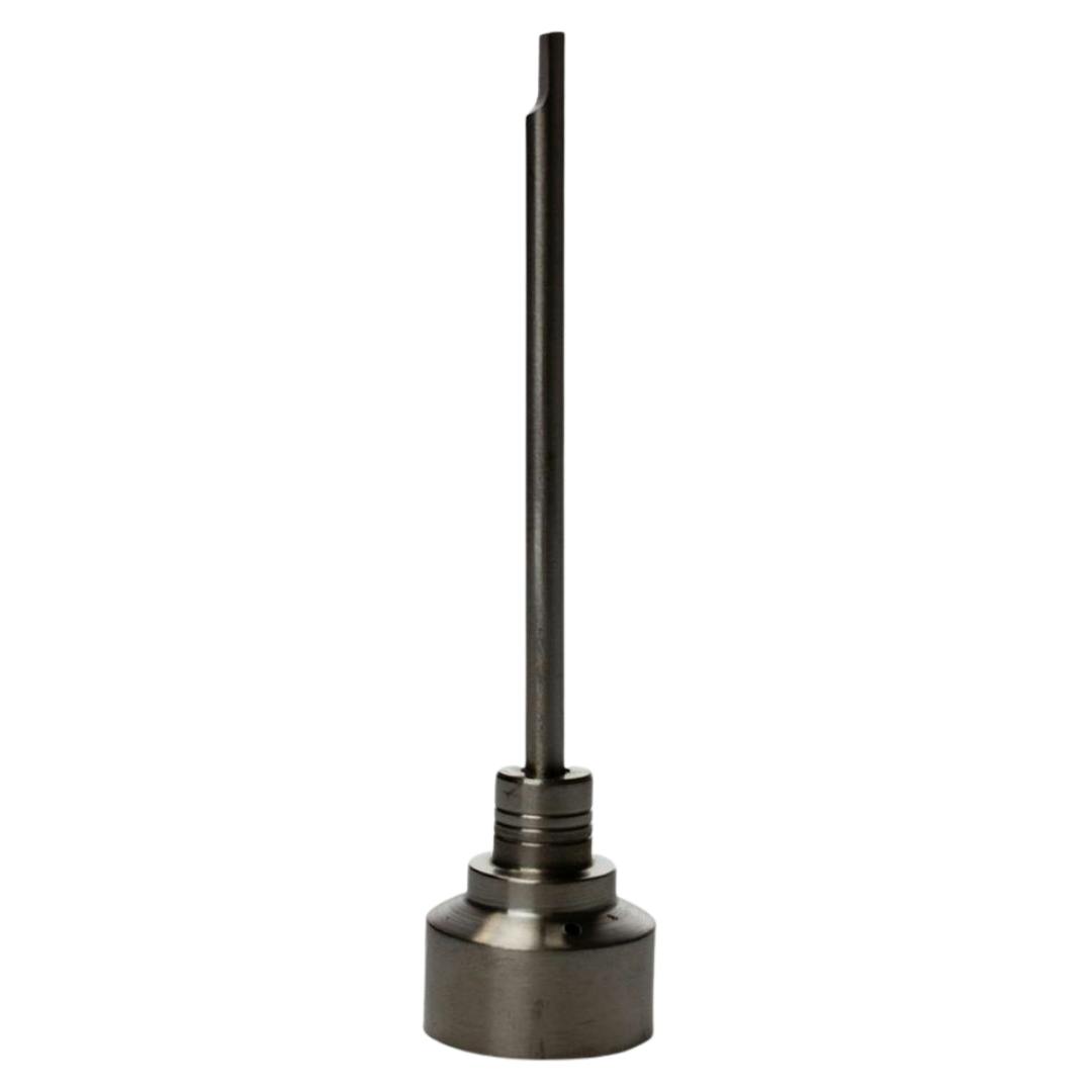 4'' Titanium Dabber with One Hole Carb Cap -