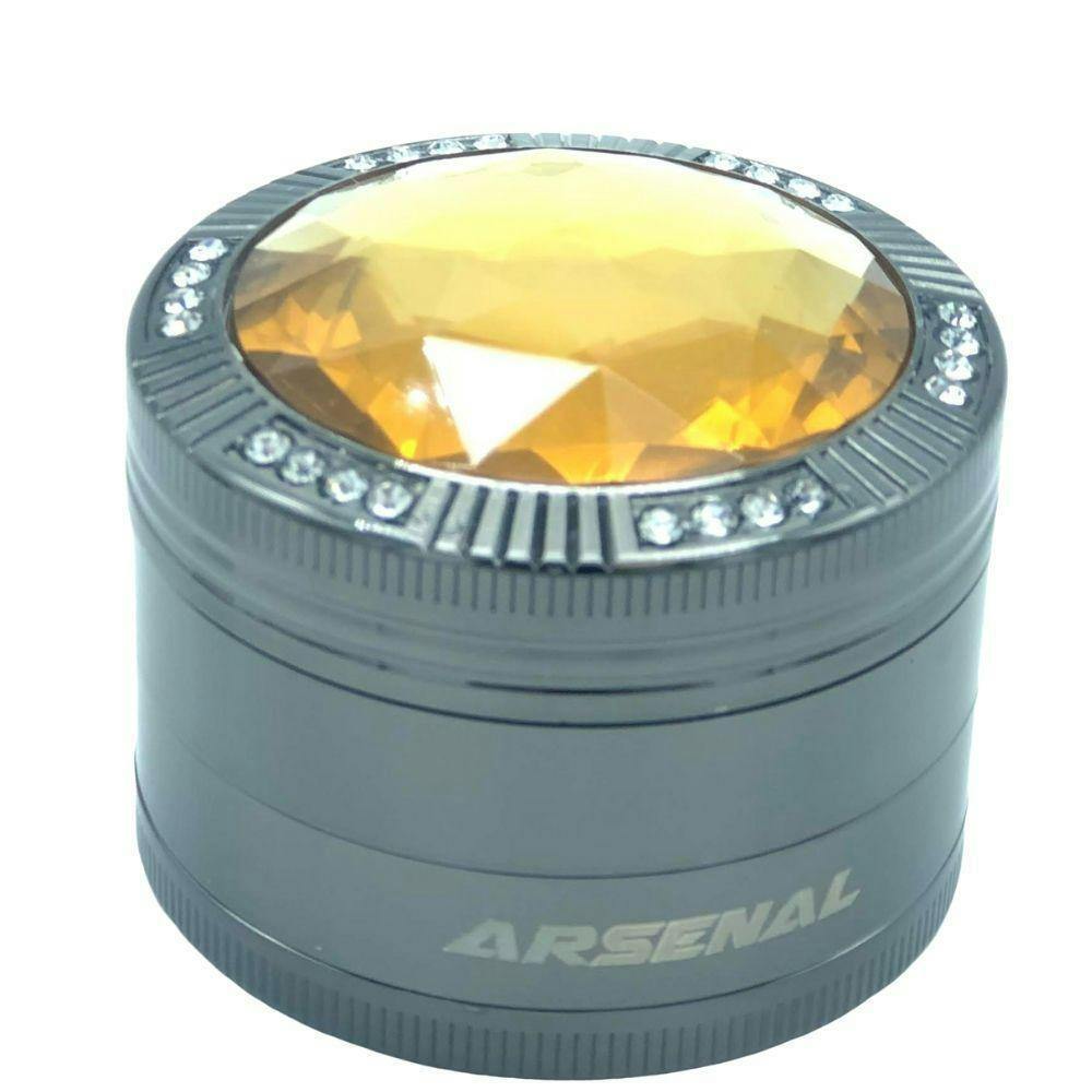 Bedazzled 52mm 4 Piece Grinder - Jewel Top