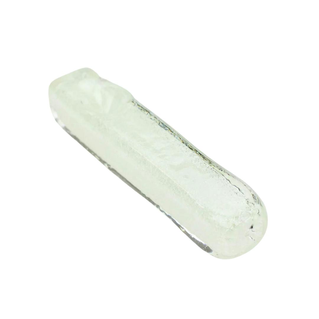 Glass Glow in the Dark Hand Pipe - Rectangle 4''