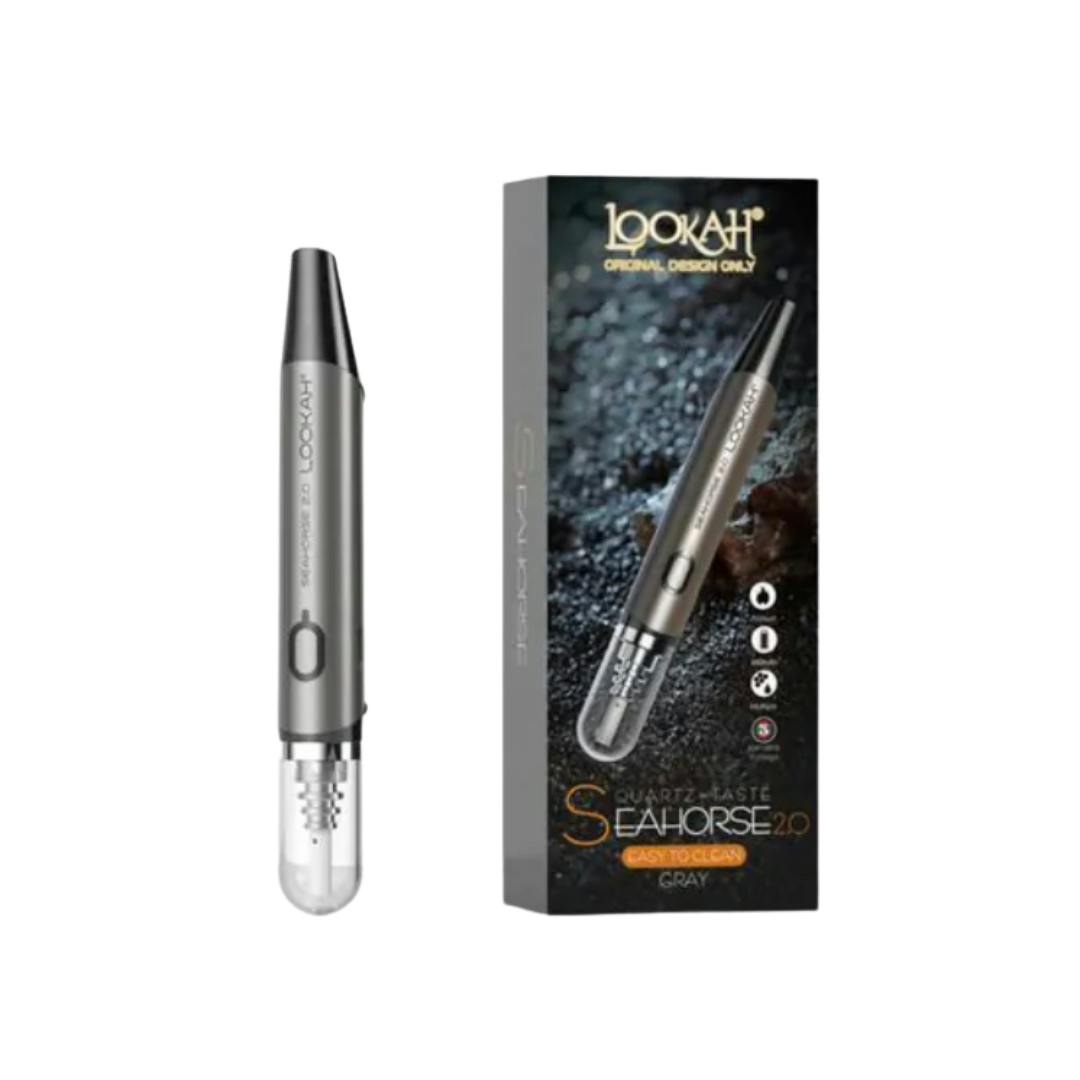 Lookah Seahorse 2.0 Wax Dab Pen - Grey