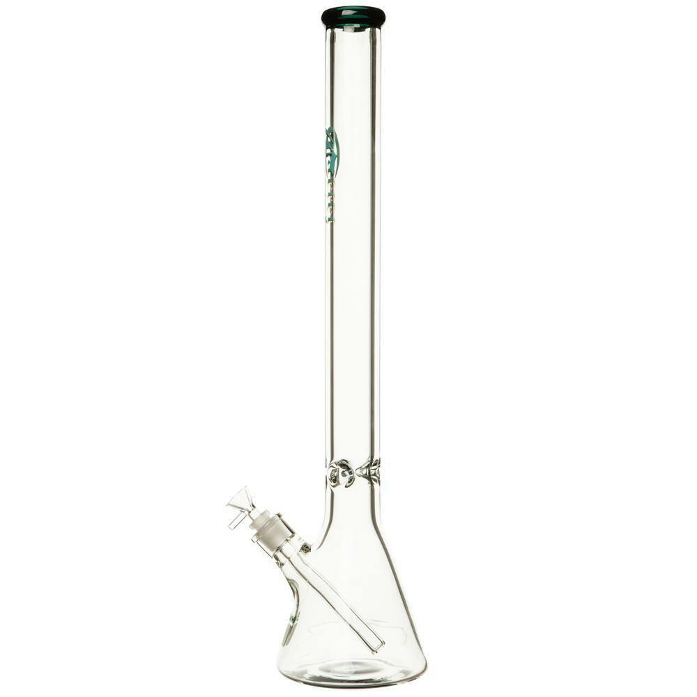 24" Cartel Glass Beaker Bong - Black
