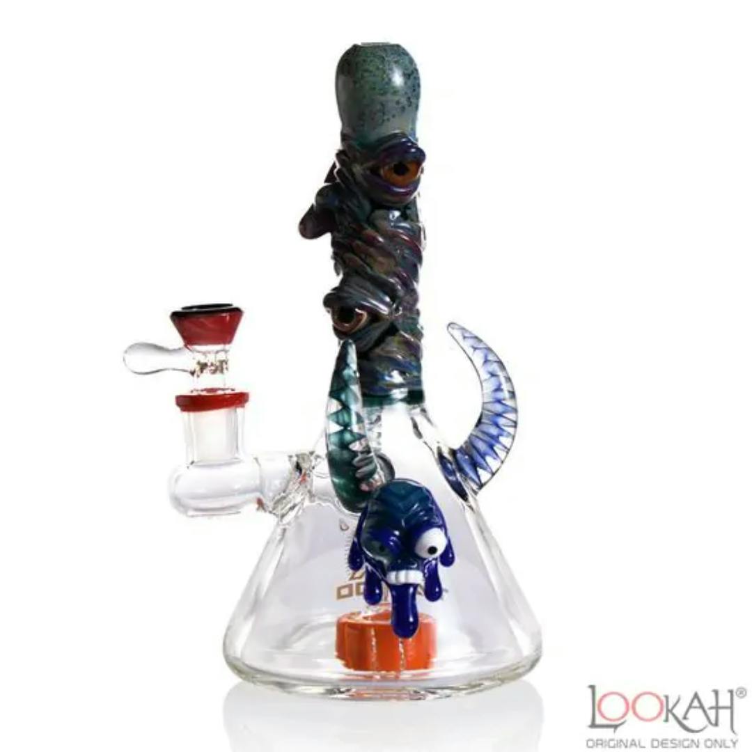 Monster Water Pipe - Red/Orange