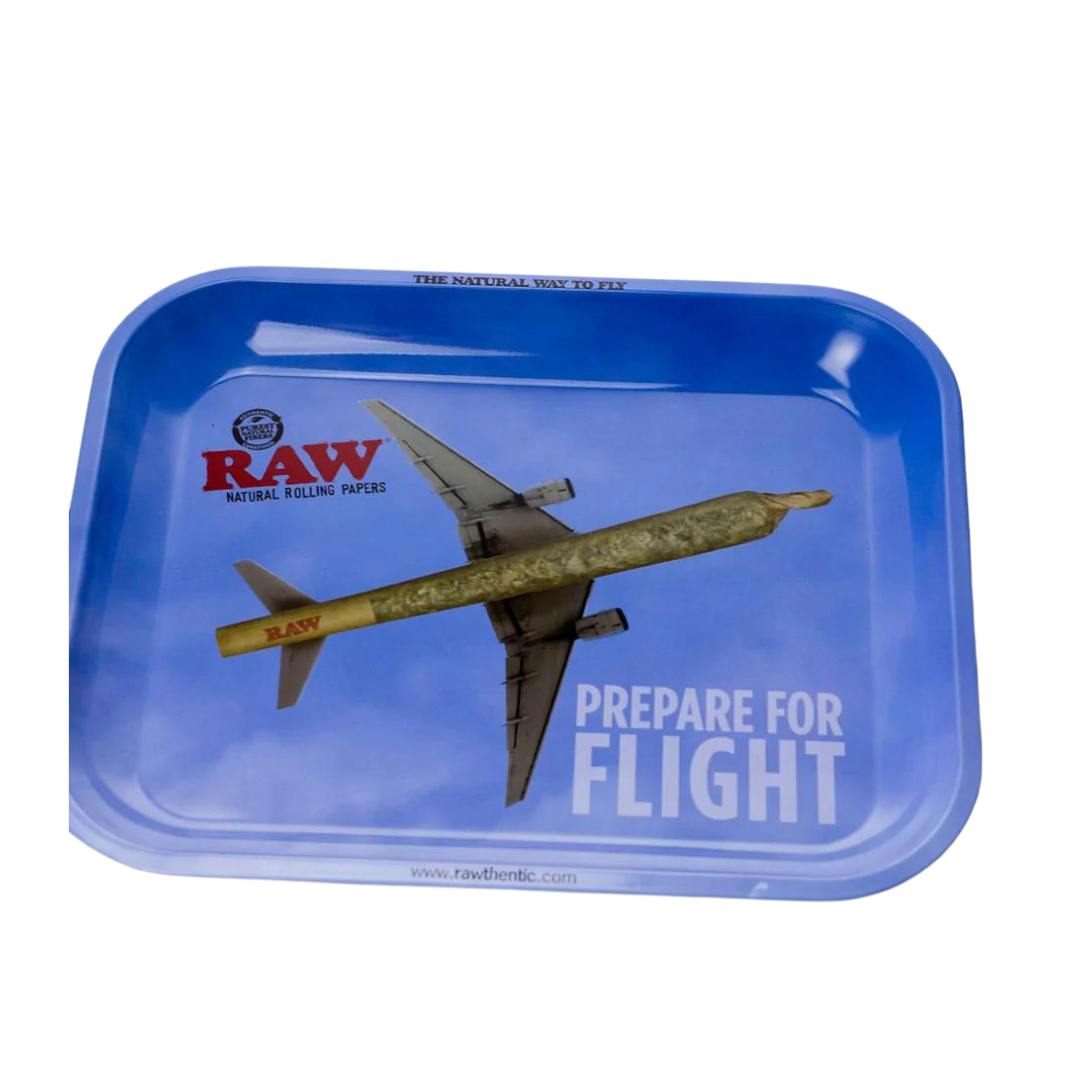 Large RAW Rolling Tray - Flying