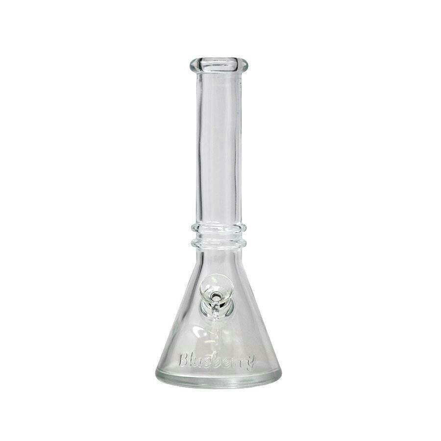 10" Soft Glass Beaker Bong - Clear