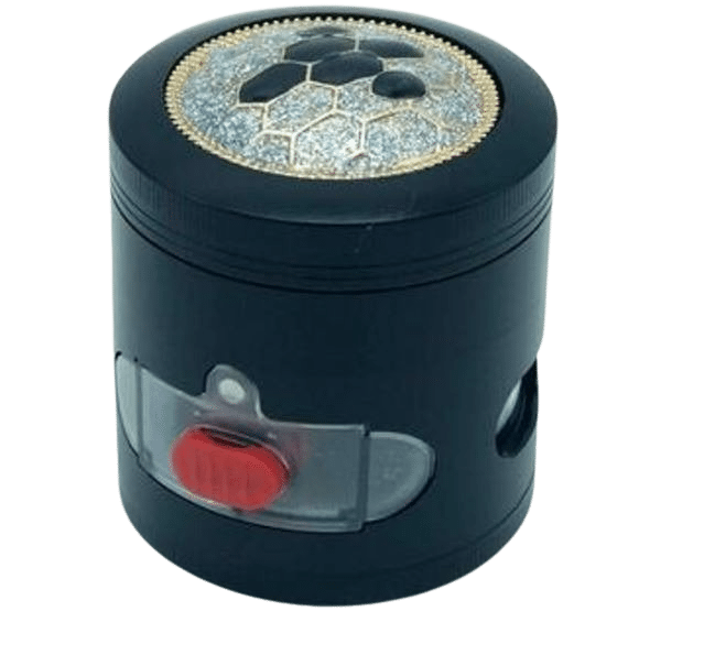 HoneyComb Side Dispenser 63mm 4- Piece Grinder