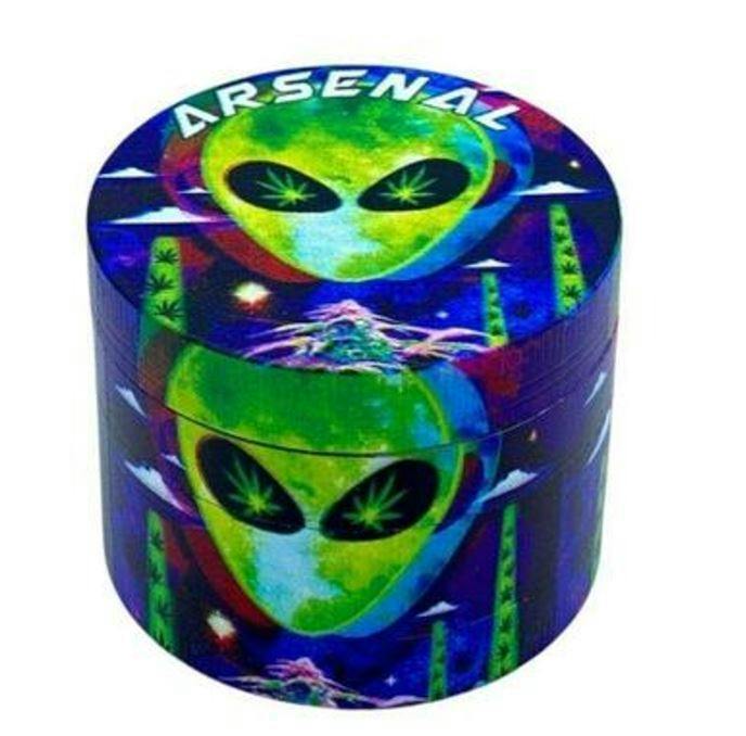 Arsenal Alien 55mm 4-Piece Grinder
