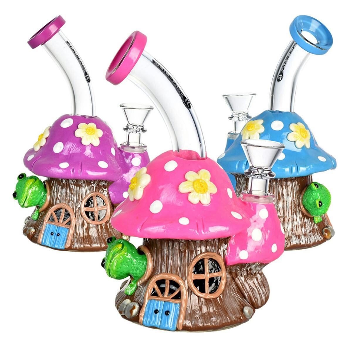 Pulsar Ribbit Residence Water Pipe -6.75" - Colour Vary