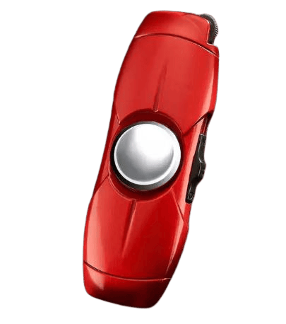 Fidget Spinner Torch Lighter - Red