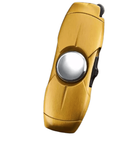 Fidget Spinner Torch Lighter - Yellow