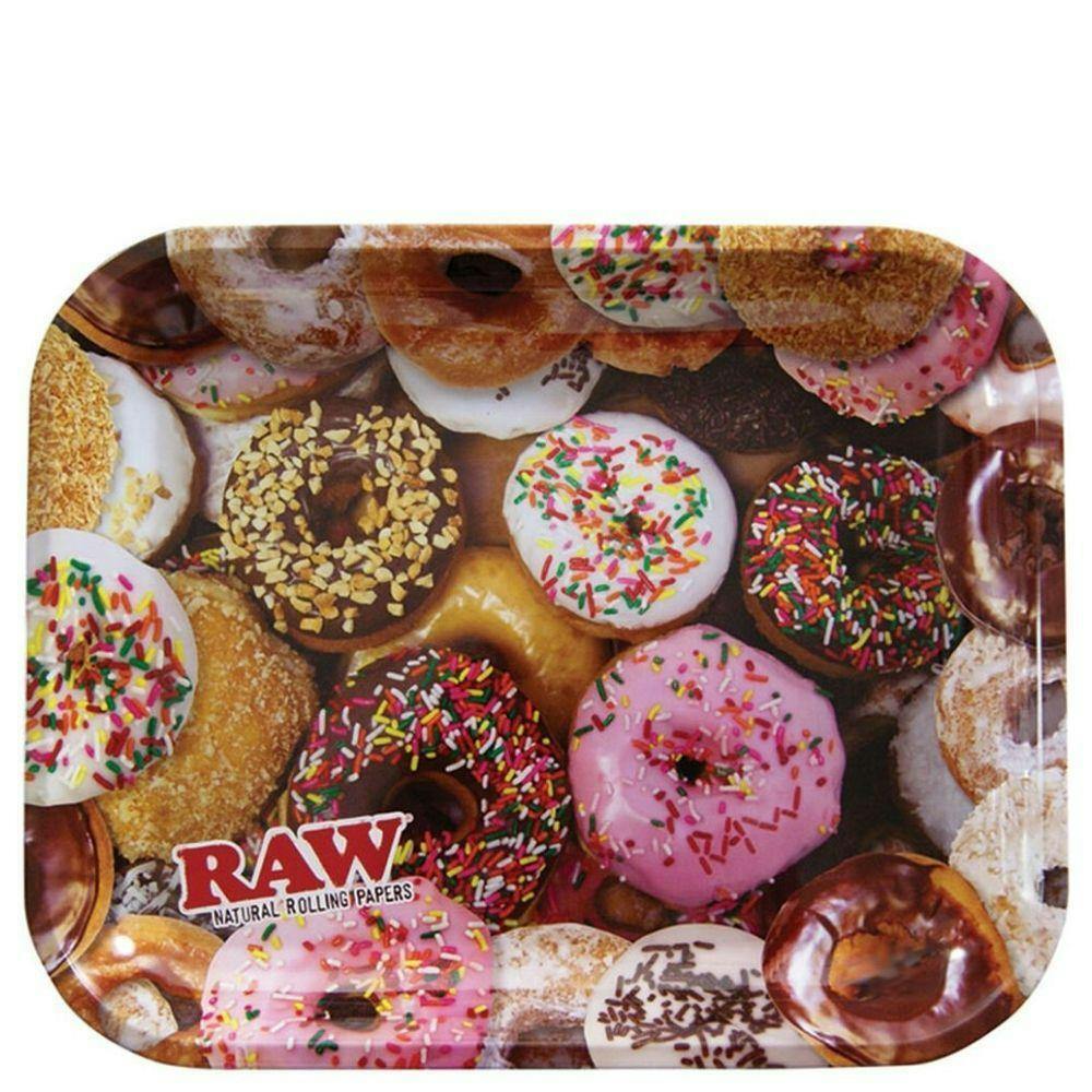 Large RAW Rolling Tray - Donuts