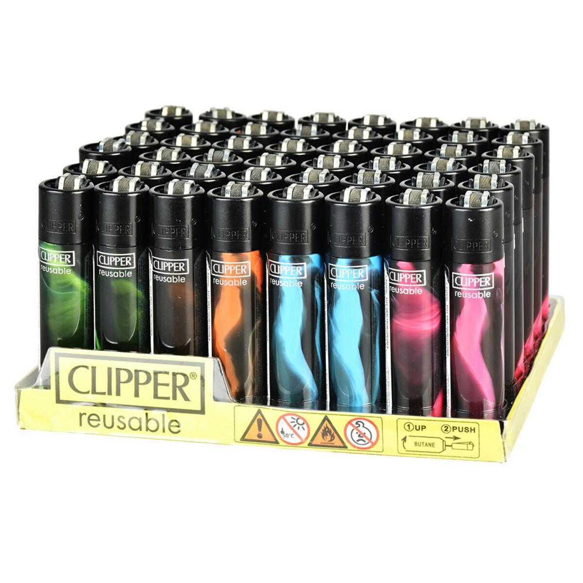Clipper Lighter - Black Nebula