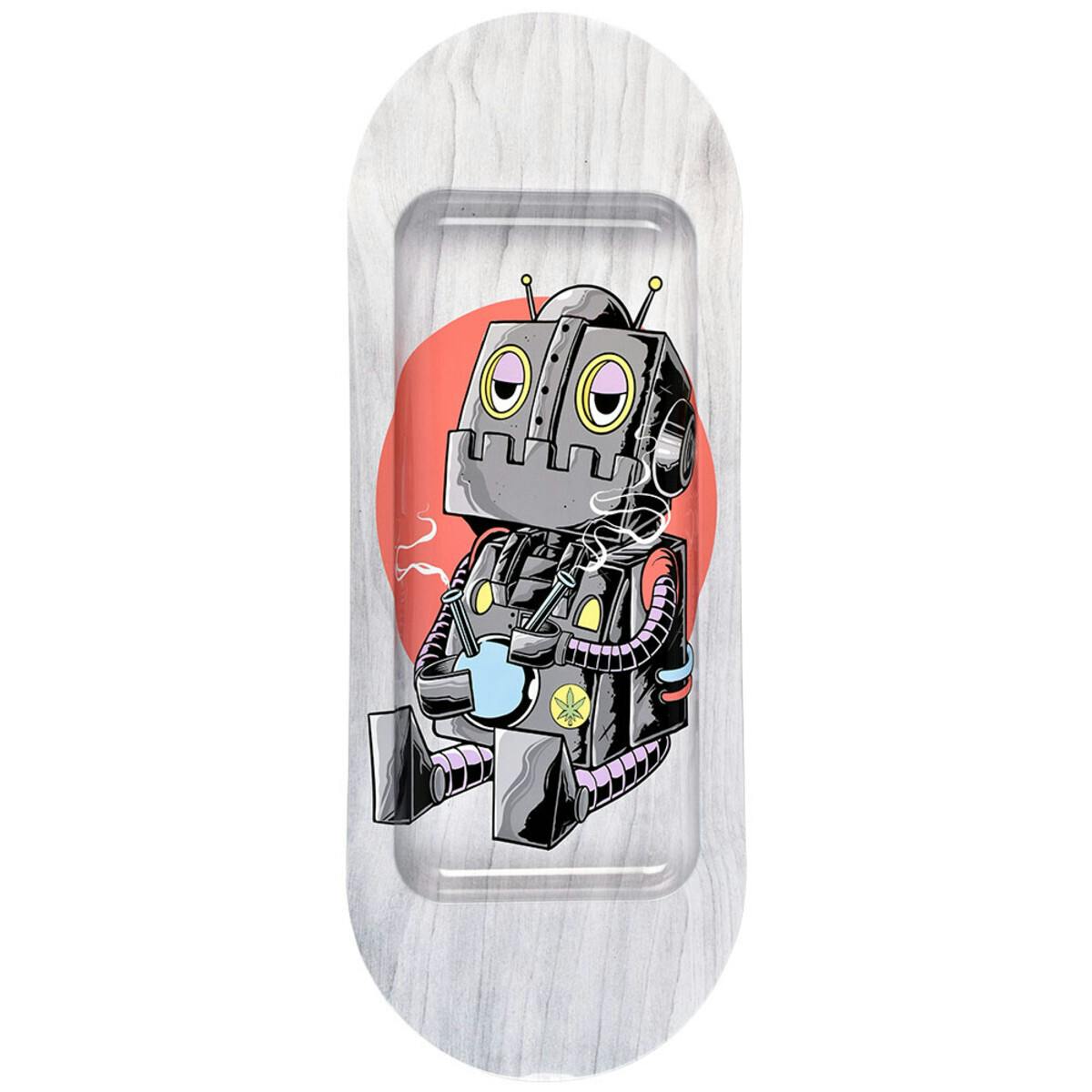 Pulsar SK8Tray Metal Rolling Tray | Dope Bot | 7.25"x19.75"