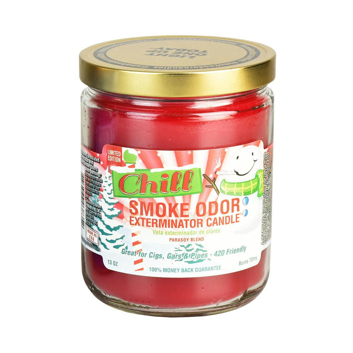 Smoke Odor Exterminator Candle - Limited Edition Winter Collection - Chill