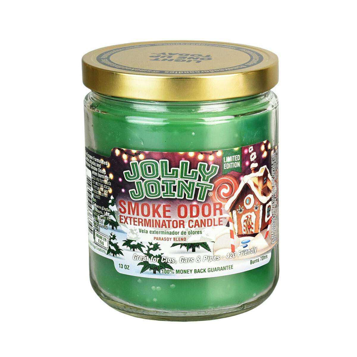 Smoke Odor Exterminator Candle - Limited Edition Winter Collection - Jolly Joint