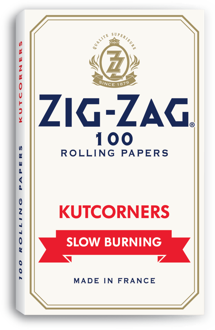 Zig-Zag Kutcorners Rolling Papers - White