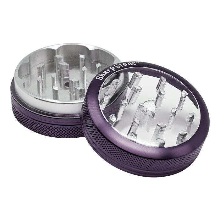 Sharp Stone Two Stage Aluminum Grinder - Purple