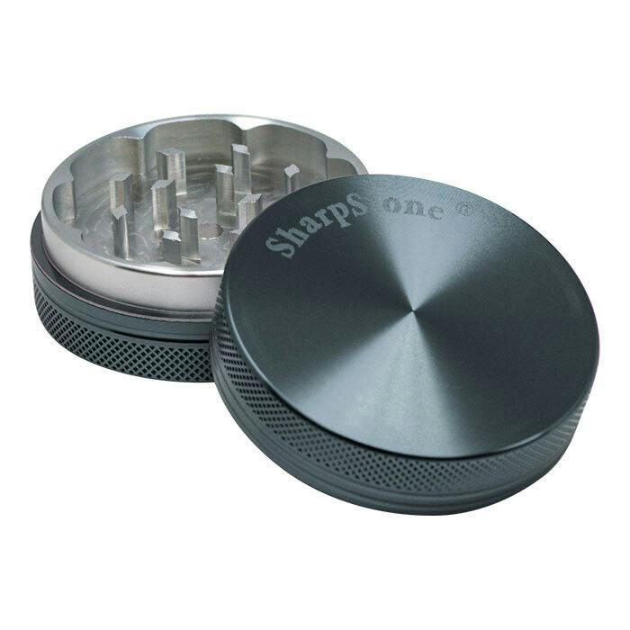 Sharp Stone Two Stage Aluminum Grinder - Grey