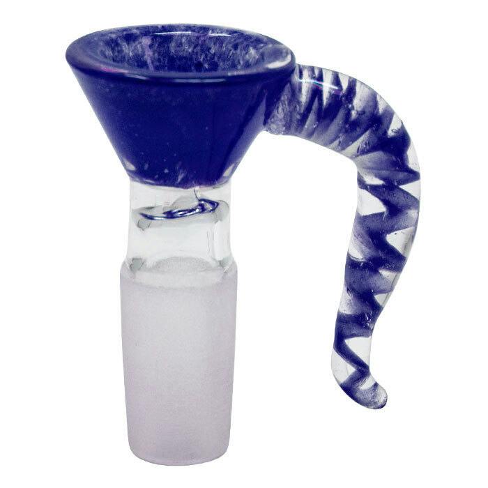 Premium Glass Bong Bowl 14mm - Blue