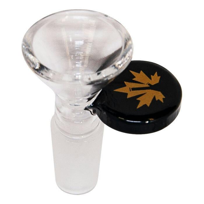 Maple Glass Bowl - Black