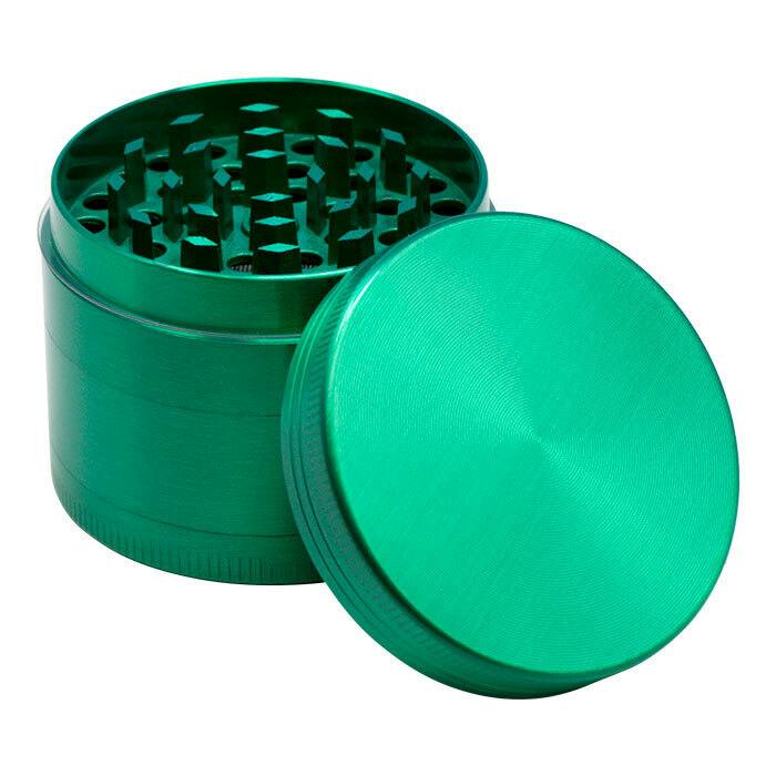 Aluminium 4 Stage 55mm Grinder - Green