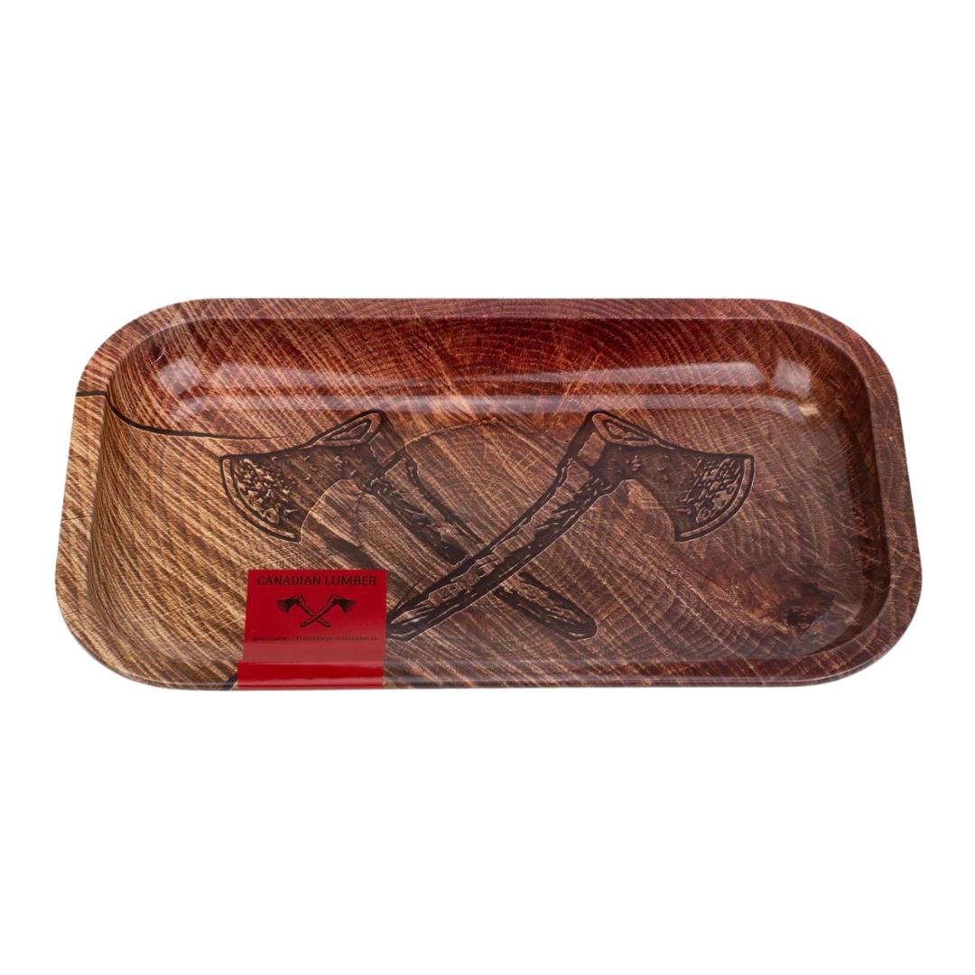 Canadian Lumber - Medium Rolling Tray | The Etched Log