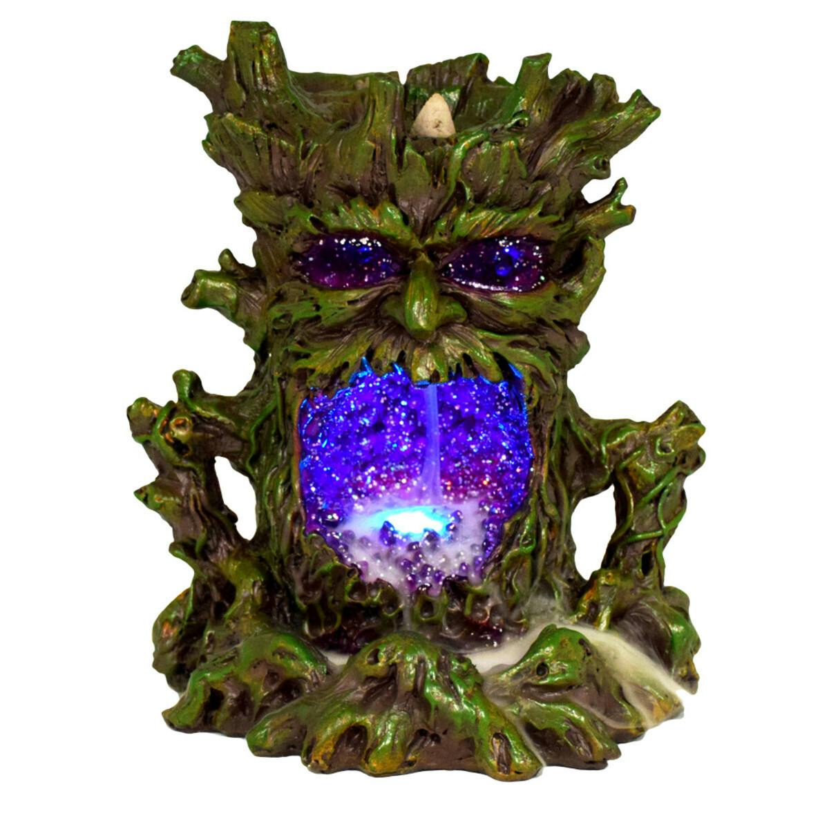 6" Tree Man Backflow Incense Burner w/ LED Lights