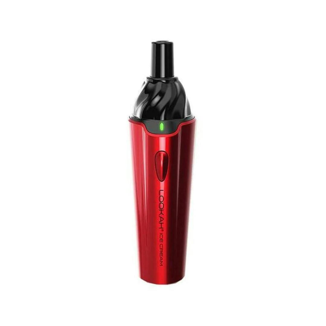 Lookah Ice Cream Dry Herb Vaporizer - Red