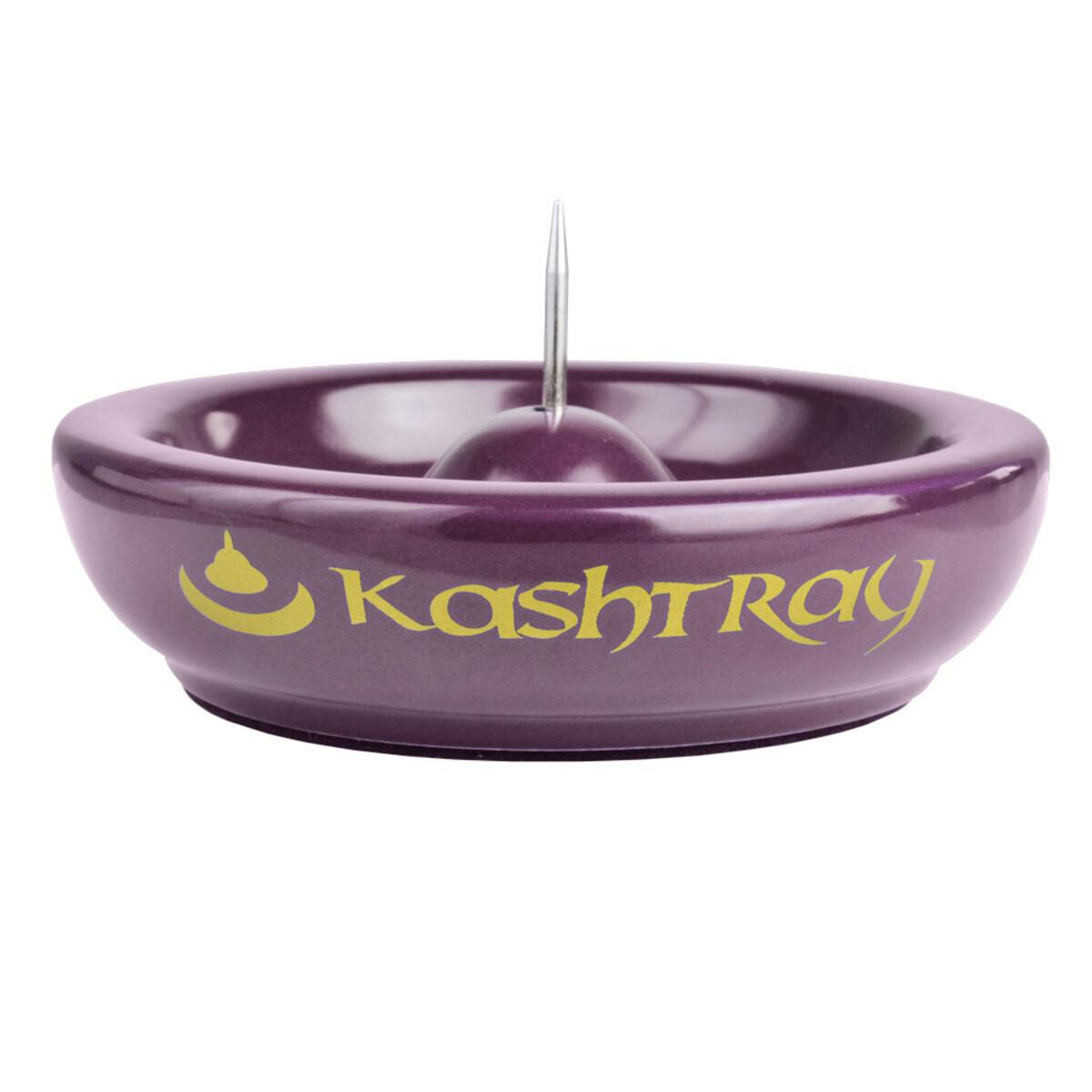 4.5" Kashtray Original Cleaning Spike Ceramic Ashtray - Purple