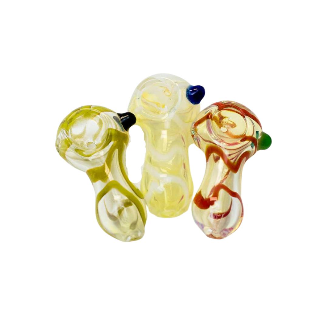 2.5" Soft Glass Hand Pipe - 6944