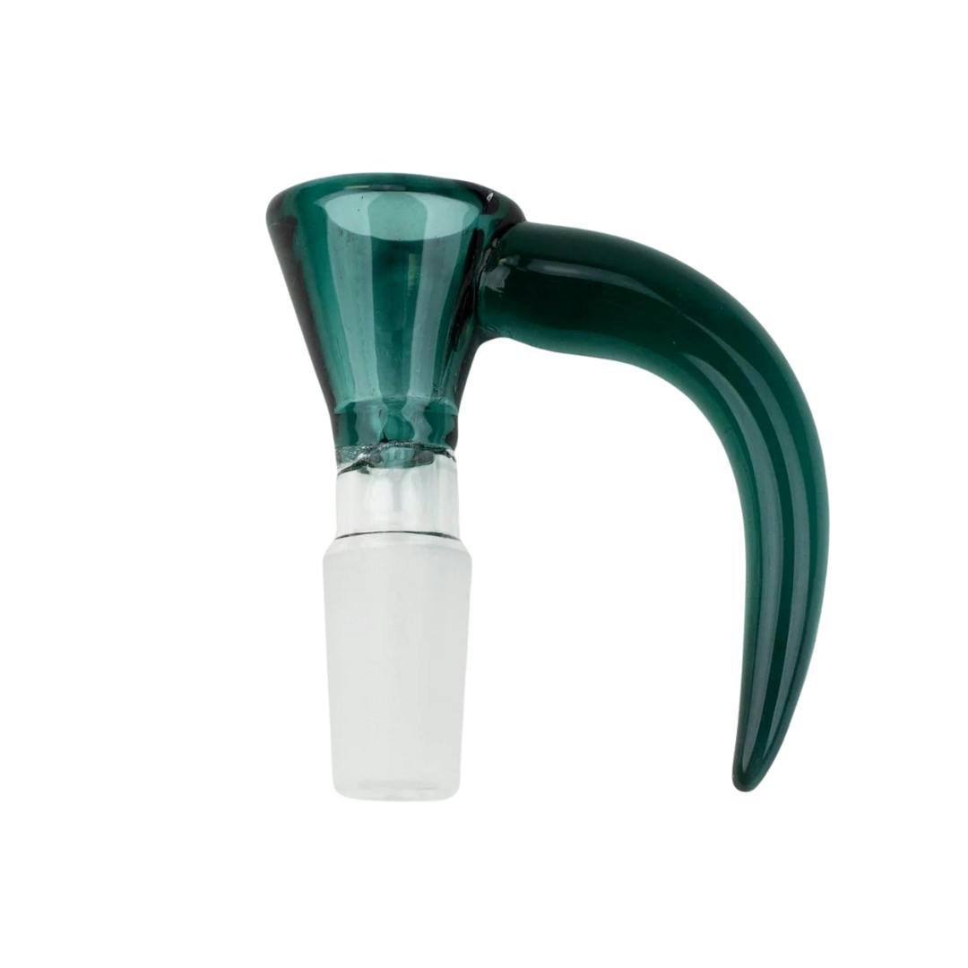 Thick bowl with Horn Handle - Teal