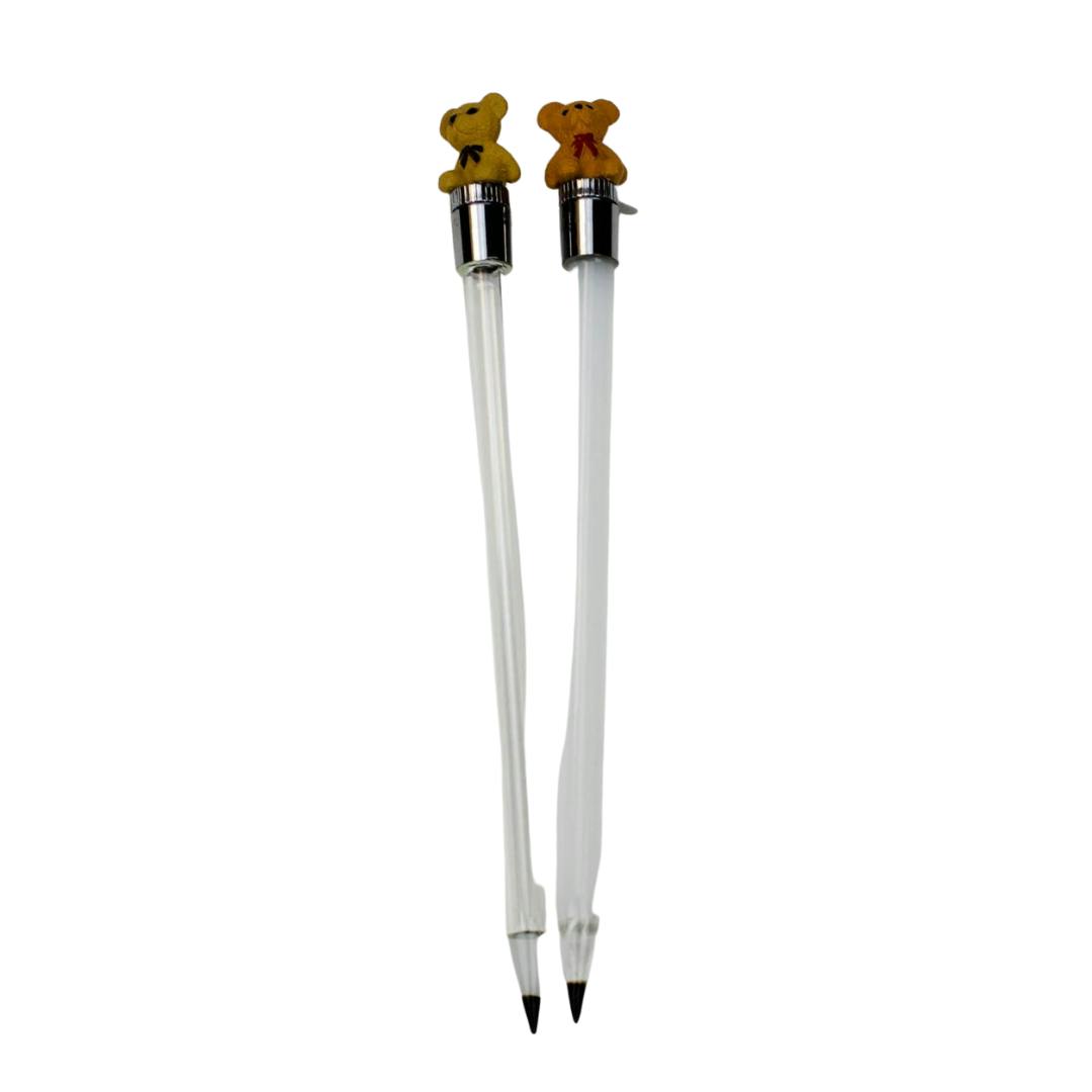 Glass Dabber with LED light - Bear