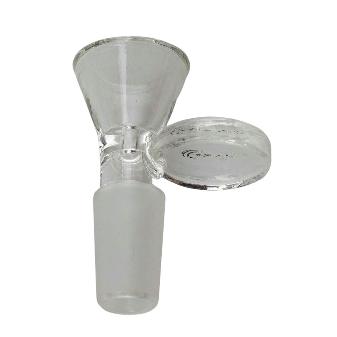 Glass Bowl with Round Handle - Clear Handle