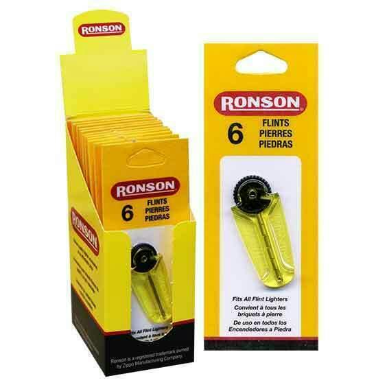 Ronson Flints - 6 Pcs