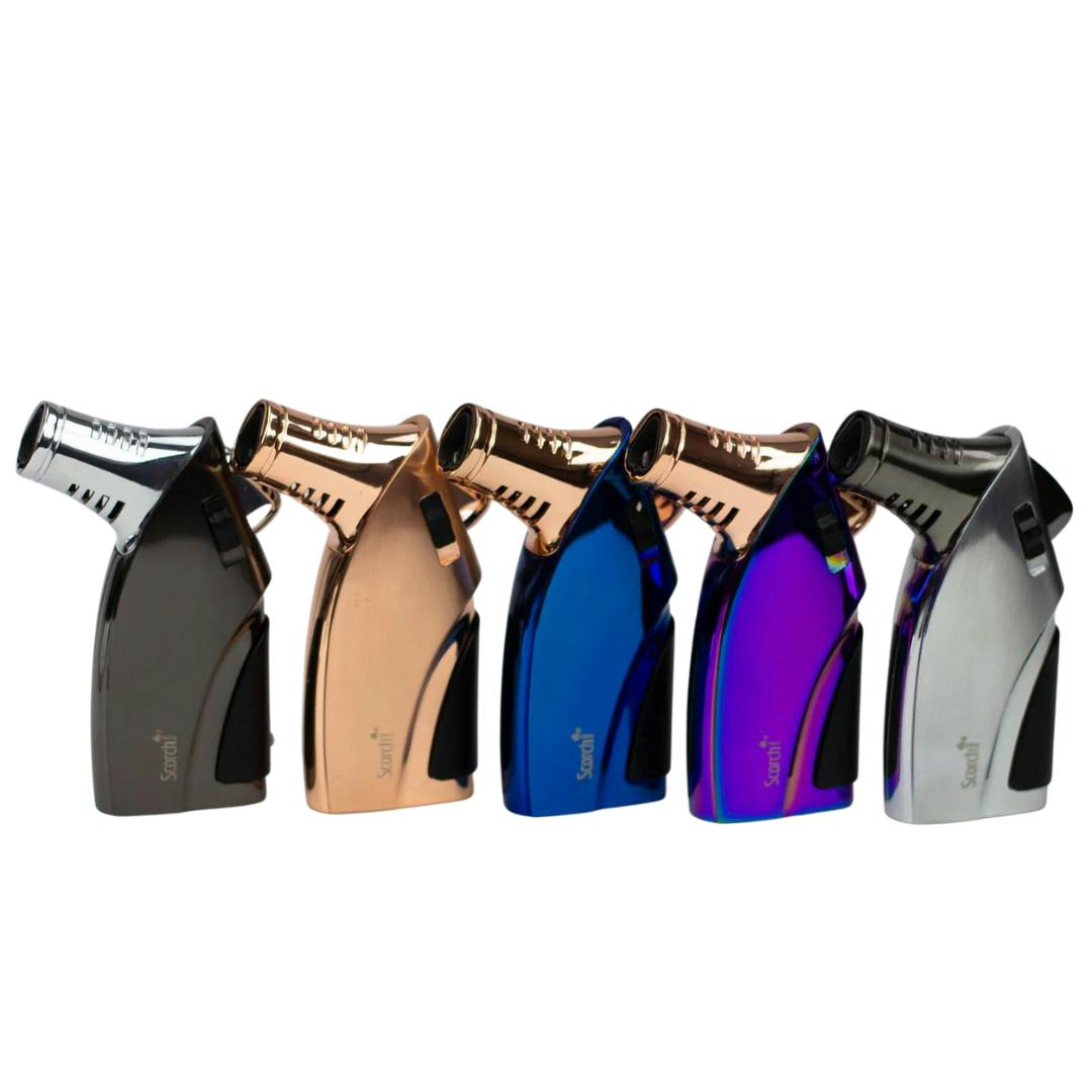 Scorch Torch Triple Flames Torch Lighter - Various Colours