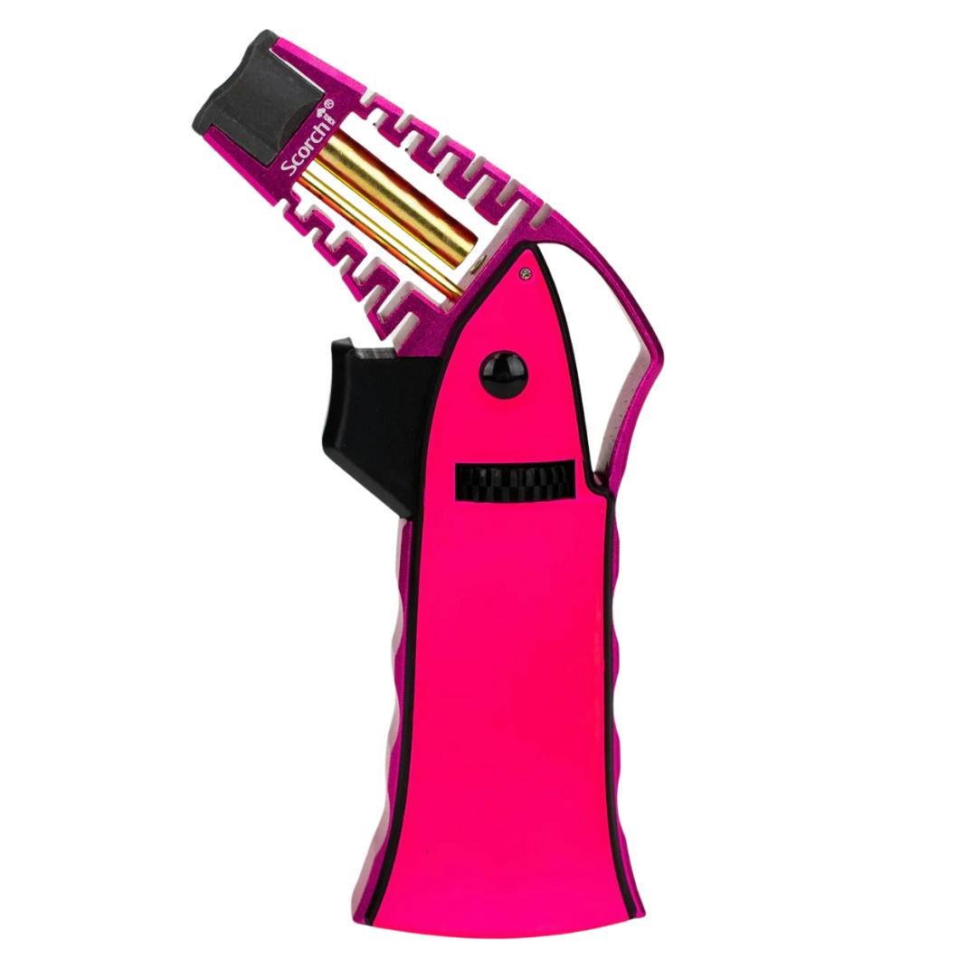 Scorch Torch - Adjustable Single Jet Torch Lighter - Pink