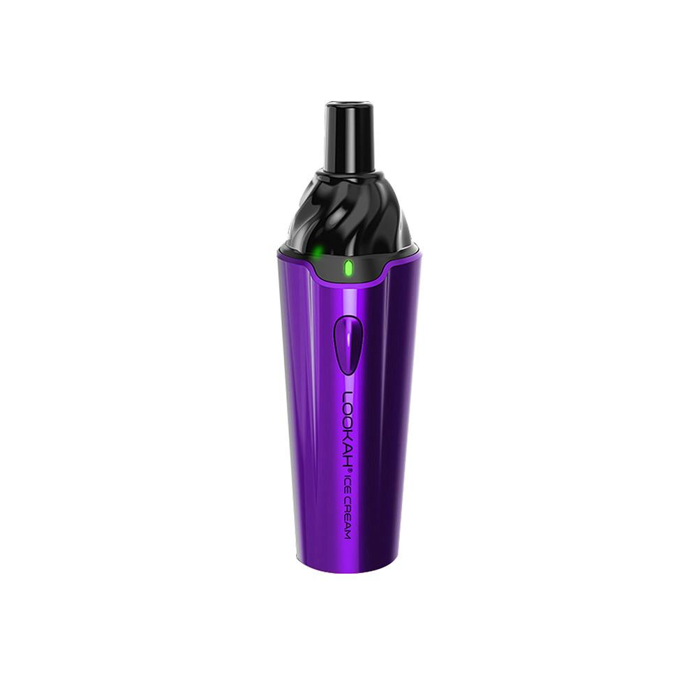 Lookah Ice Cream Dry Herb Vaporizer - Purple