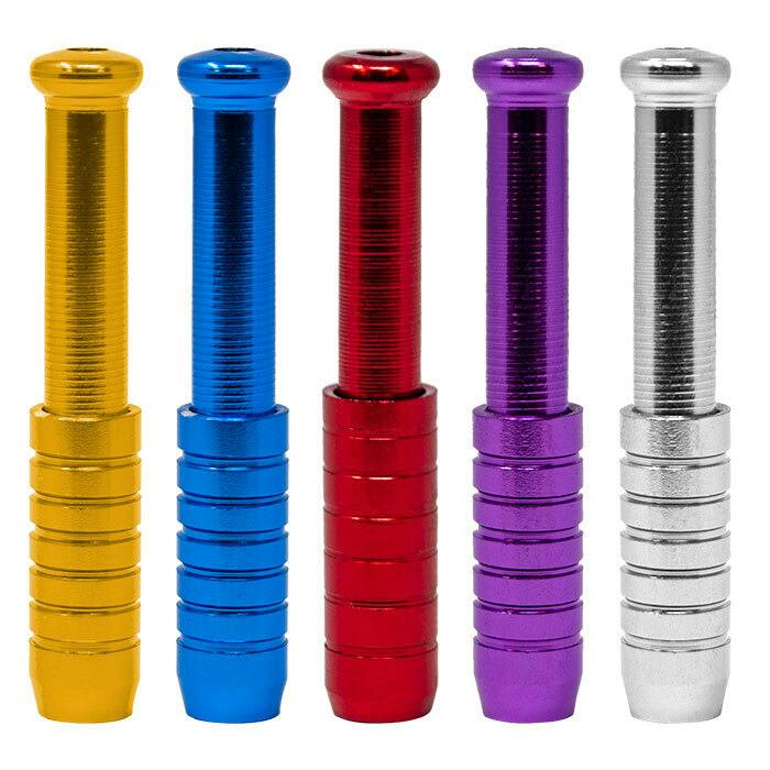 Spring Loaded 2" Aluminum One Hitter - Silver