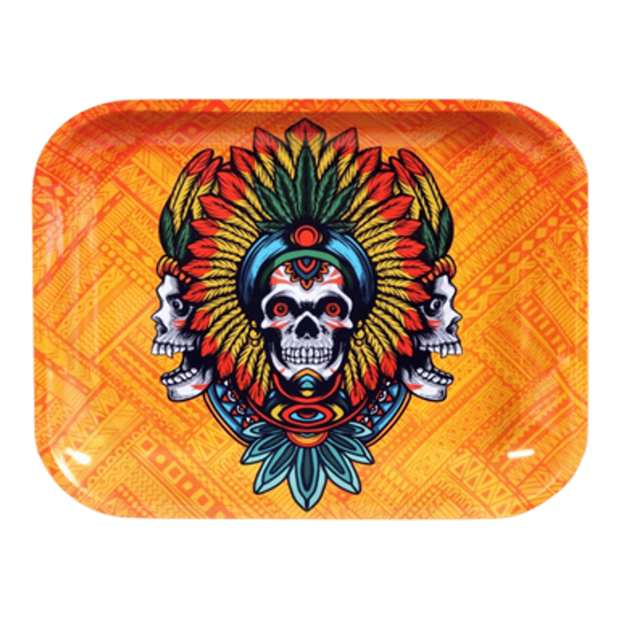 Large Rolling Tray - Tribal Kush