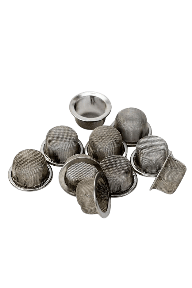Acid Secs - preformed bowl screen - Silver
