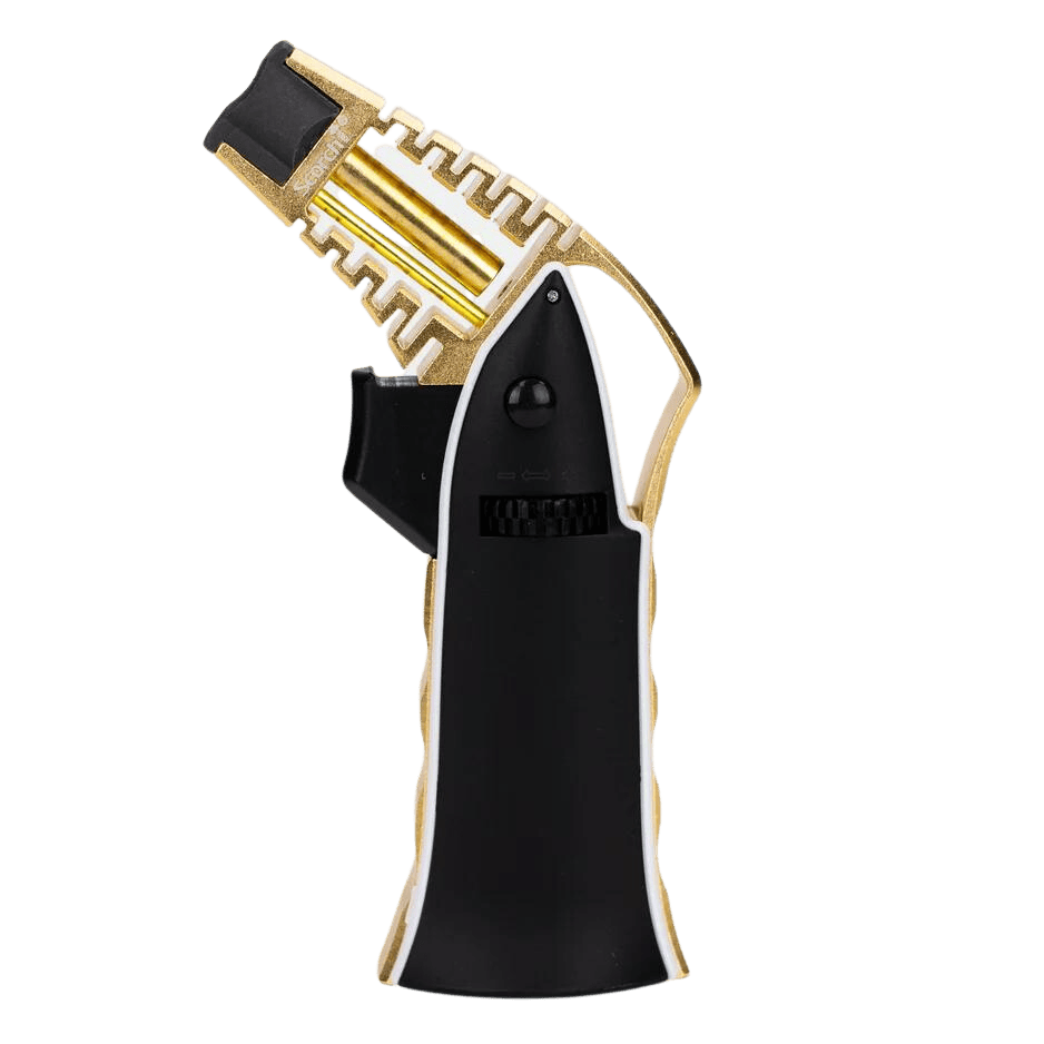 Scorch Torch - Adjustable Single Jet Torch Lighter - Gold