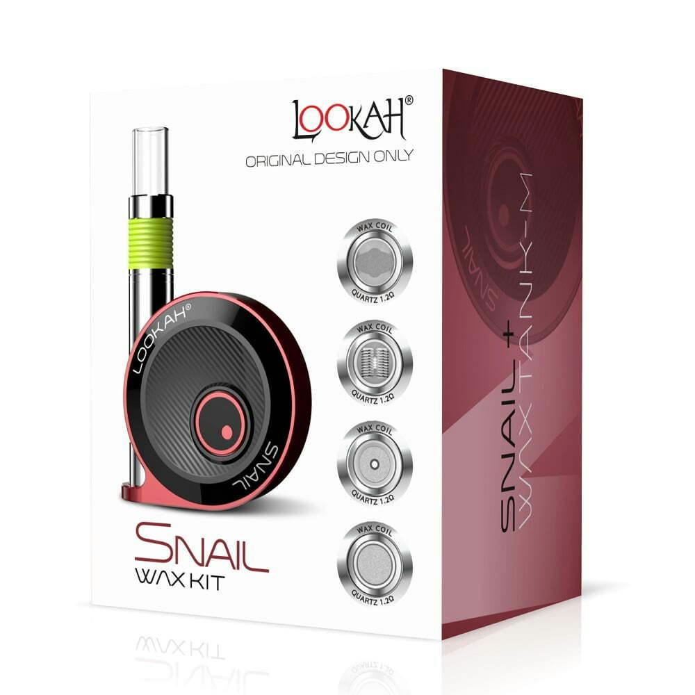 Lookah Snail Wax Kit - Red