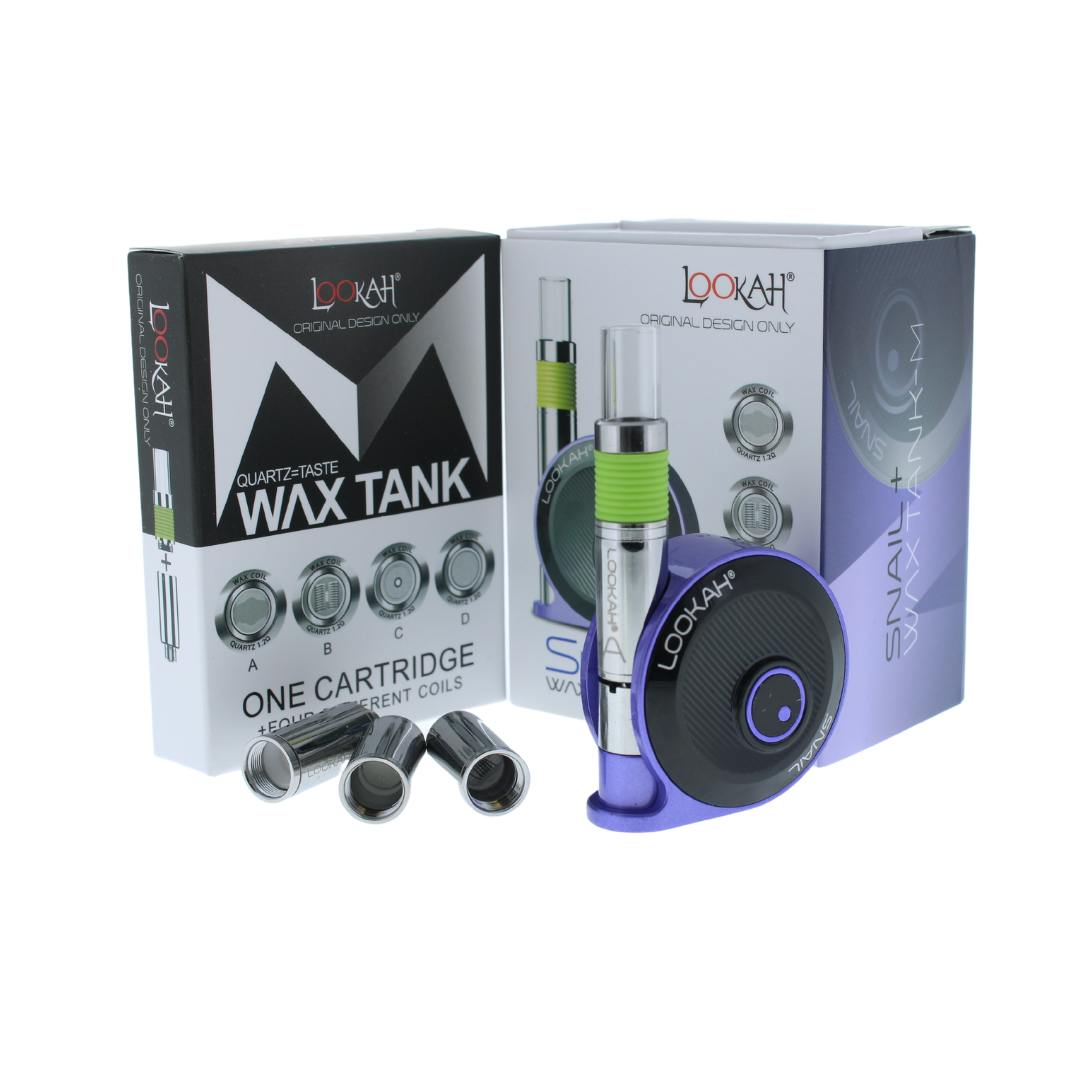 Lookah Snail Wax Kit - Purple