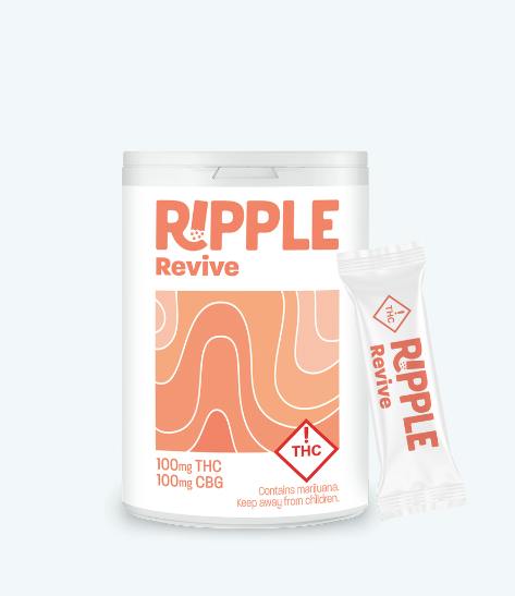 Ripple - Revive Dissolvable 1:1:1 100mg THC 100mg CBG 100mg CBD